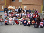 Visita de Jugadores del Racing a Pesués
