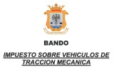 Impuesto Sobre Vehí­culos de Tracción Mecánica
